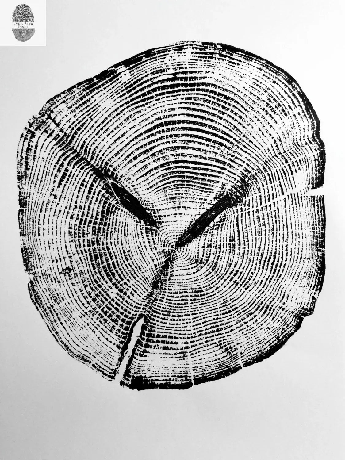 Set of 3, Utah Art, Alaska Art, Ohio State Art, Mulberry Tree, Cedar Tree, Wood Slice Wall Art lintonart
