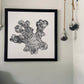 Florida Print, Everglades Art, Big cypress, Osceola, Tree Ring Print, Huge Wall Art lintonart