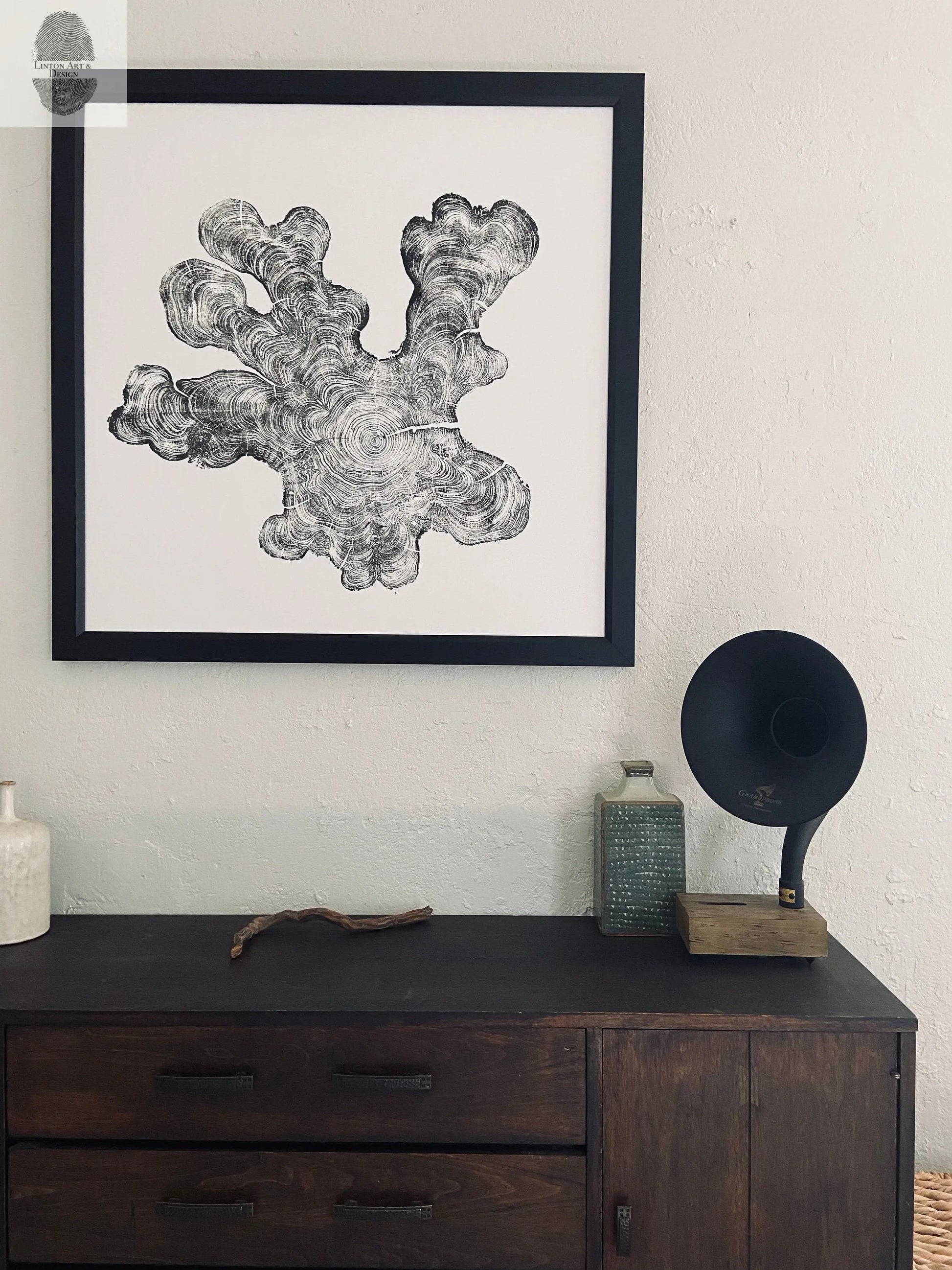 Florida Print, Everglades Art, Big cypress, Osceola, Tree Ring Print, Huge Wall Art lintonart