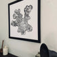 Florida Print, Everglades Art, Big cypress, Osceola, Tree Ring Print, Huge Wall Art lintonart