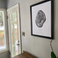 Hawaii Mango Tree, Tree ring print from Hawaii, Tree stump art, 18x24 inch woodcut, handmade by Erik Linton lintonart