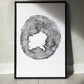 Iowa State, oak Tree, Lumber, Wood Wall Art, Woodcut print, Signed original lintonart