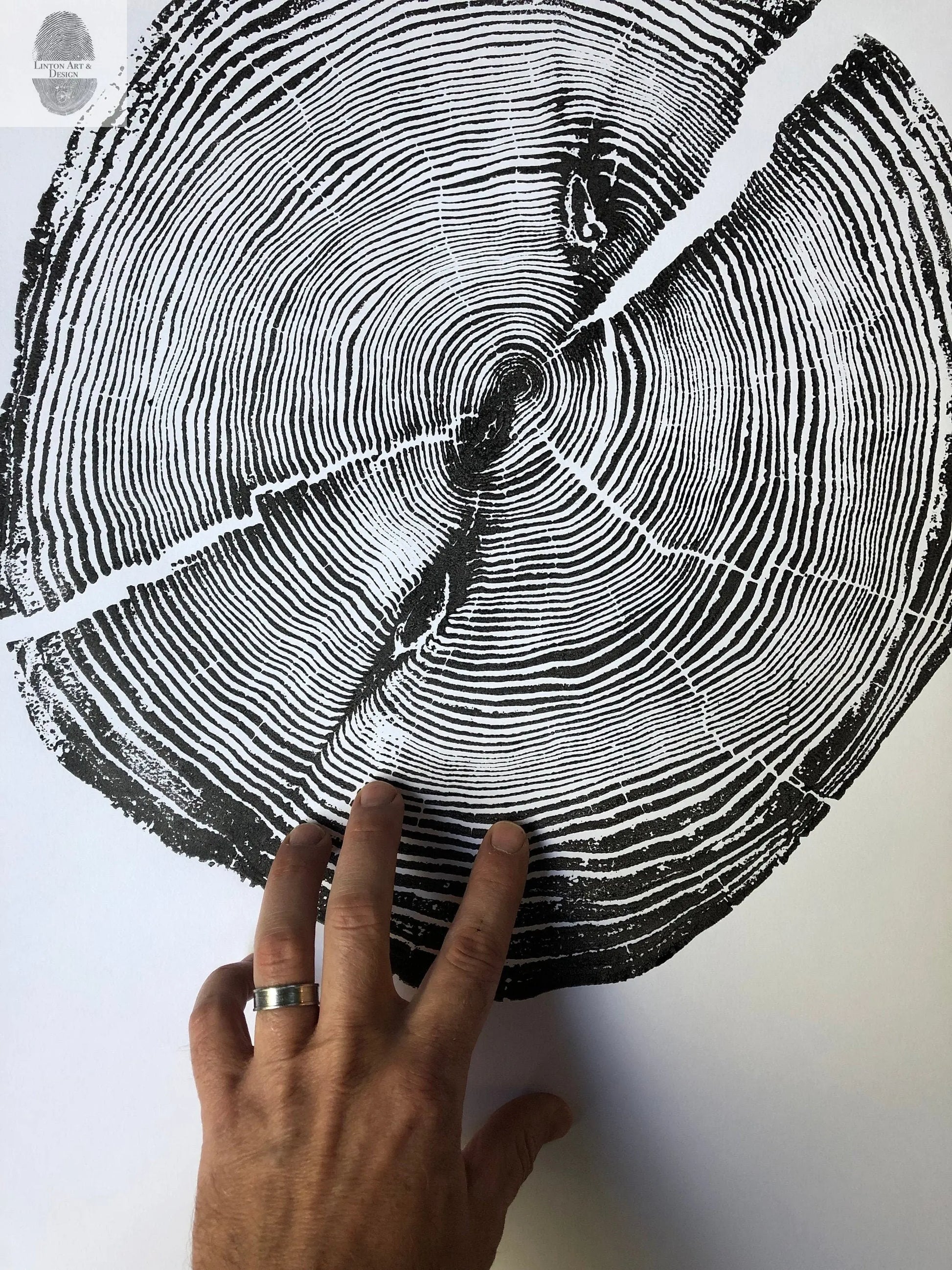 Lake Superior, Lumber, Wood Wall art, Woodcut print, Wood Burning art, Biology Gifts, Michigan Print, Tree of Life, 1 year anniversary, lintonart