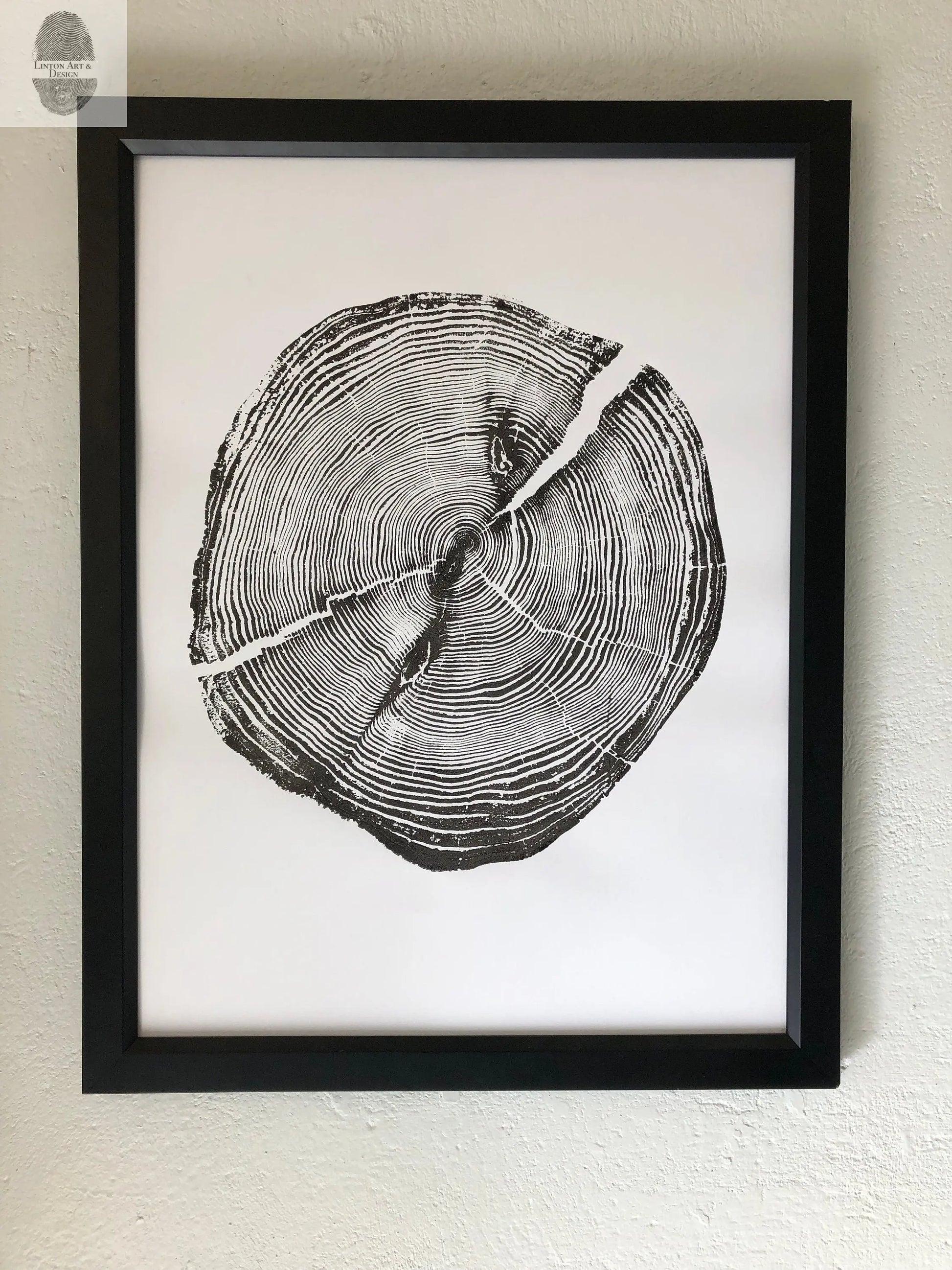 Lake Superior, Lumber, Wood Wall art, Woodcut print, Wood Burning art, Biology Gifts, Michigan Print, Tree of Life, 1 year anniversary, lintonart
