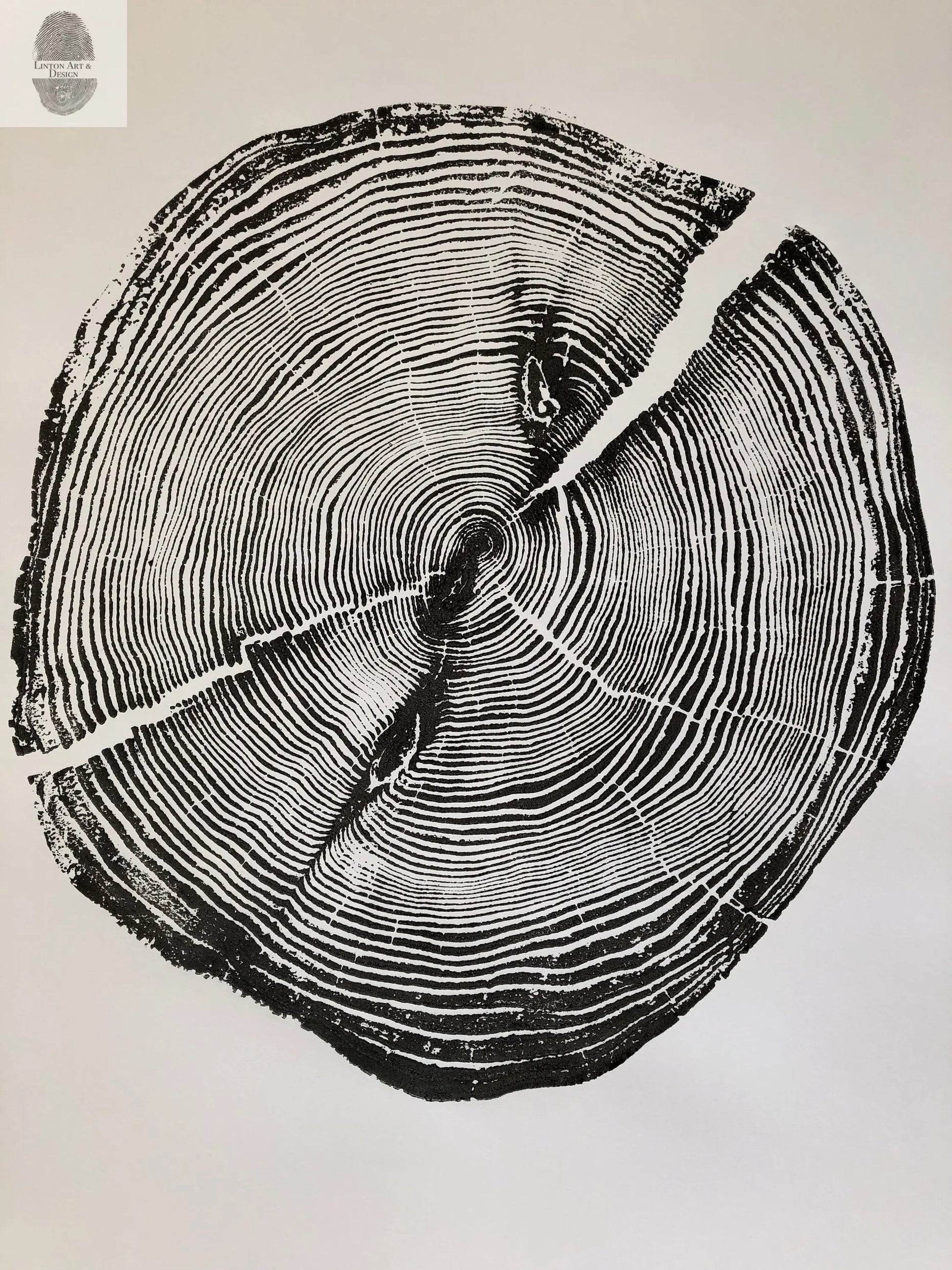 Lake Superior, Lumber, Wood Wall art, Woodcut print, Wood Burning art, Biology Gifts, Michigan Print, Tree of Life, 1 year anniversary, lintonart