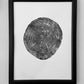 Long Island, NY, Oak tree art, Oak tree ring print, Tree stump art print, Original Woodcut, Woodblock print, Linton Art lintonart
