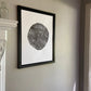 Long Island, NY, Oak tree art, Oak tree ring print, Tree stump art print, Original Woodcut, Woodblock print, Linton Art lintonart