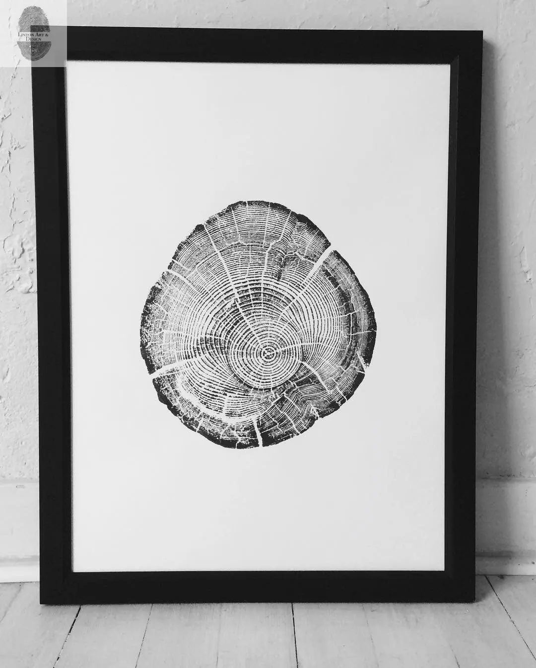Montana Tree, Flathead Lake, Montana, Driftwood, tree stump, Montana print, forest art print, natural textures, natural patterns, LintonArt lintonart