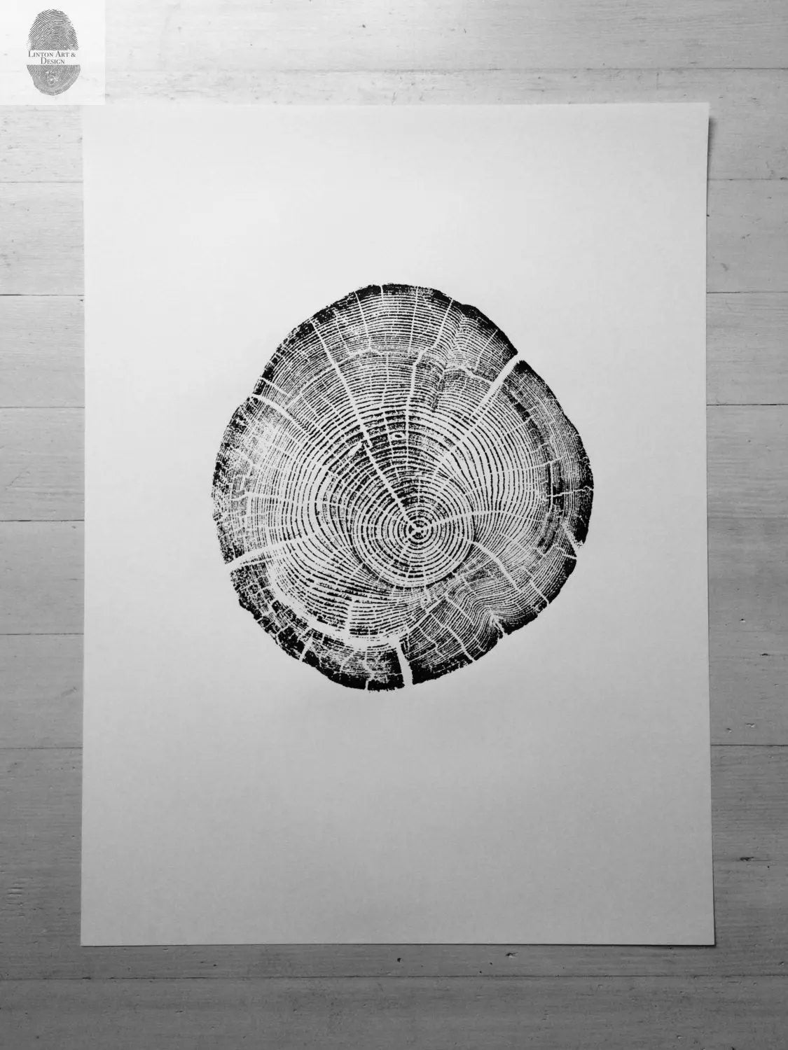 Montana Tree, Flathead Lake, Montana, Driftwood, tree stump, Montana print, forest art print, natural textures, natural patterns, LintonArt lintonart