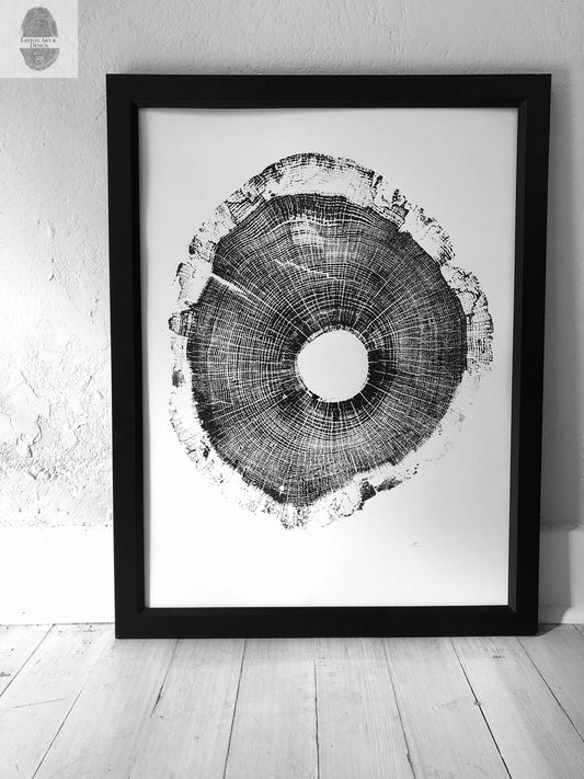 North Carolina Oak - 18x24 print lintonart