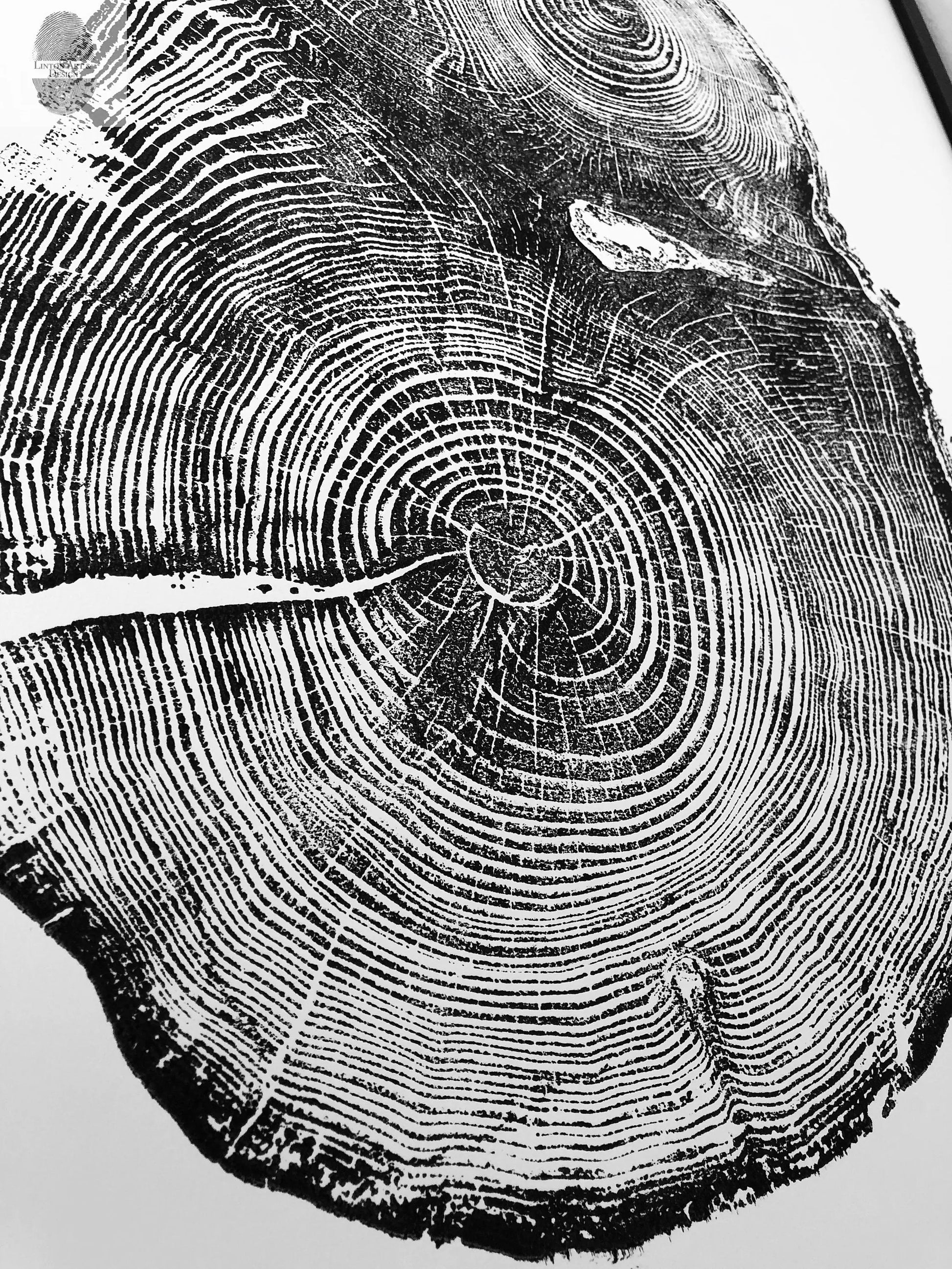 Puget Sound, Seattle, Washington Hemlock - 24x36 print lintonart