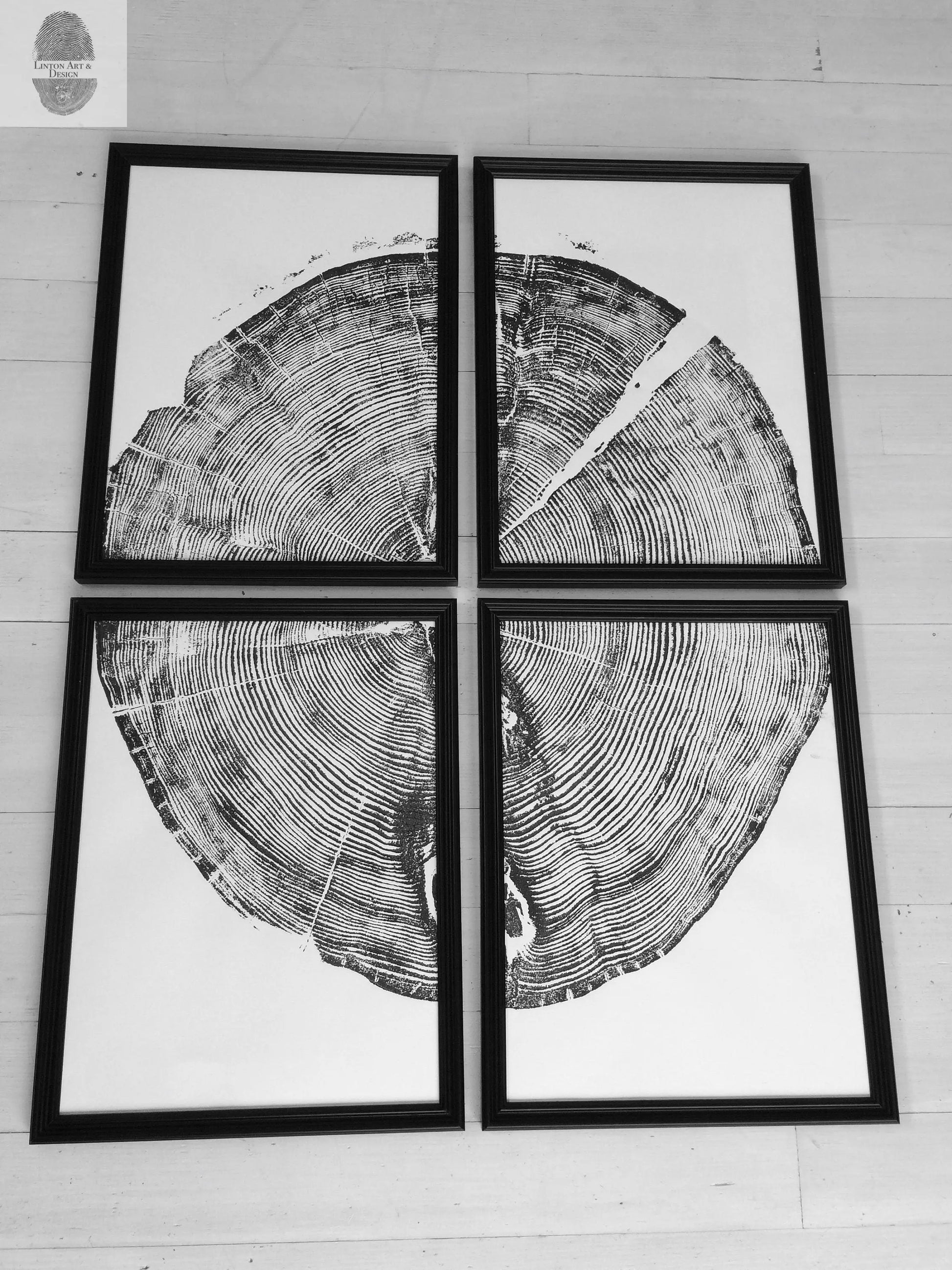Sundance Canyon, Utah, White Pine Set of 4 - 12x16 each print lintonart