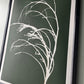 Tumbleweed Hand Pressed Botanical Monoprint on Pine Green - Original Print 18x24 inches