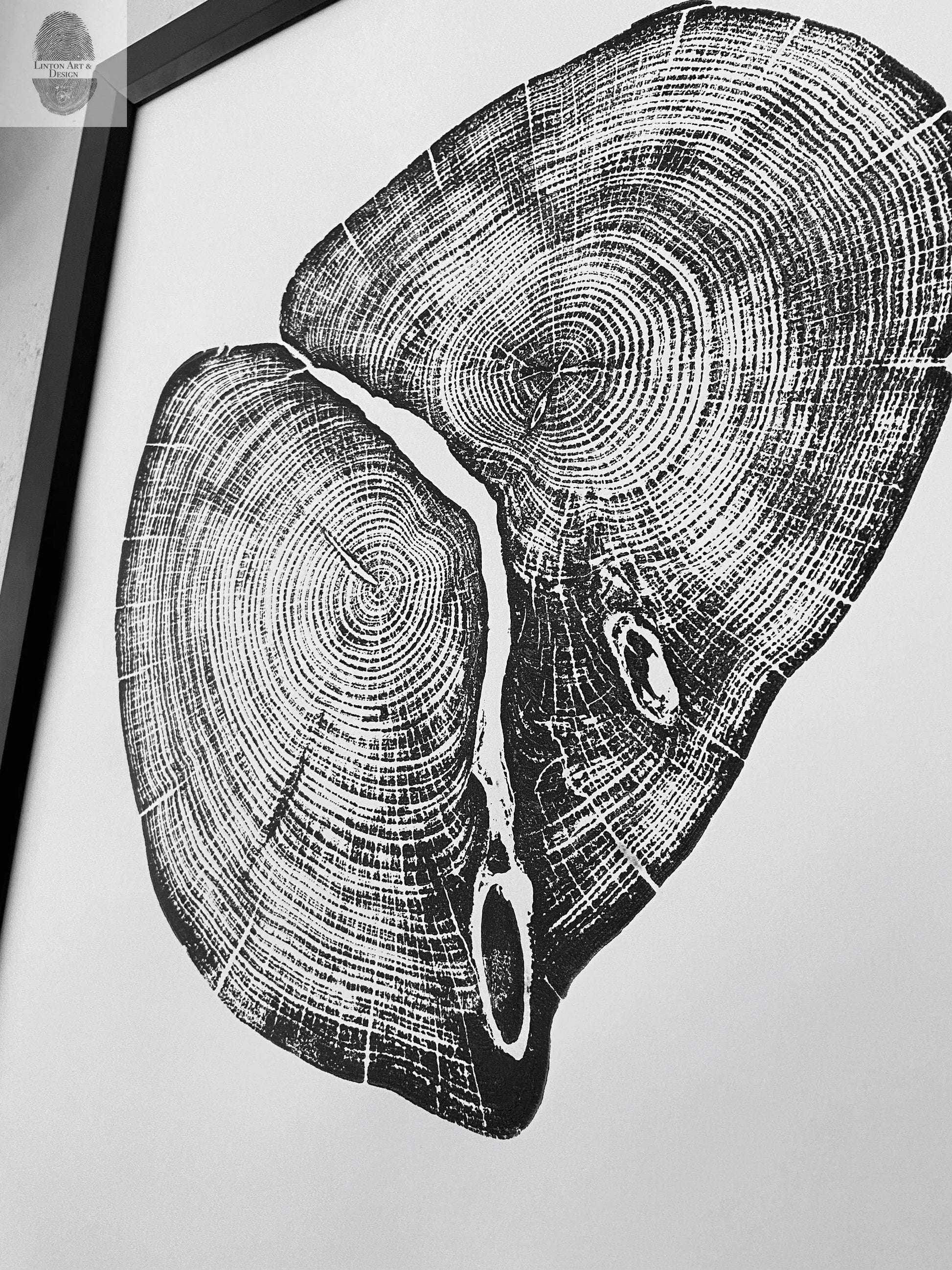 Waco Texas Cedar - 18x24 print lintonart