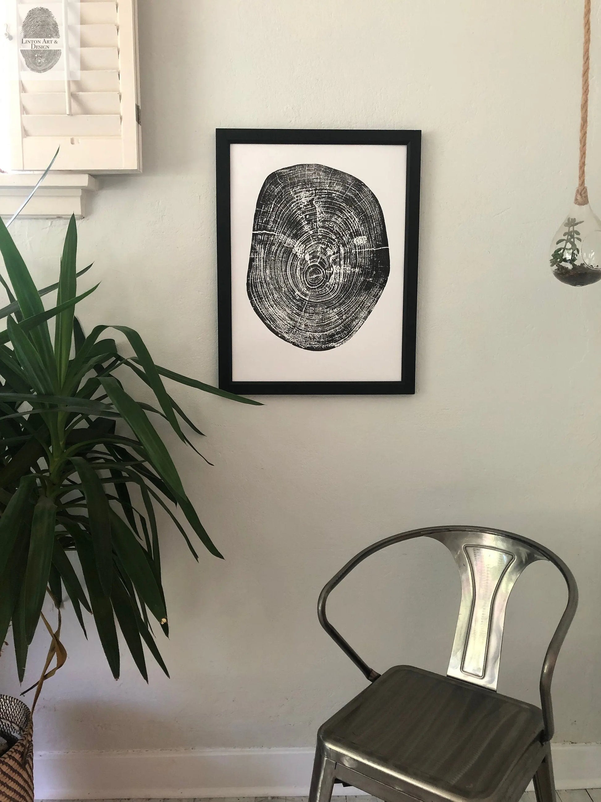 Waco, Texas Pecan - 18x24 print lintonart