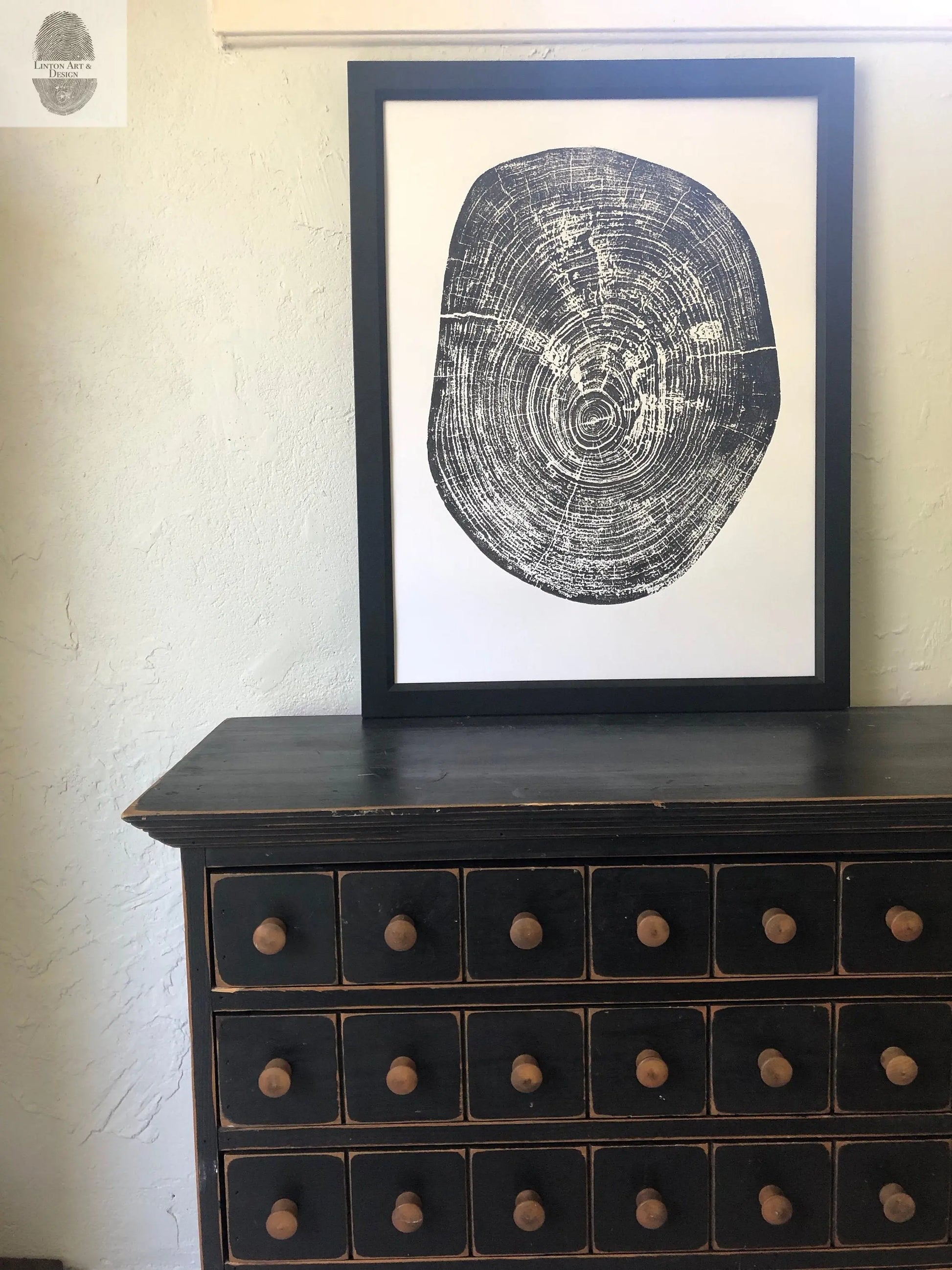 Waco, Texas Pecan - 18x24 print lintonart