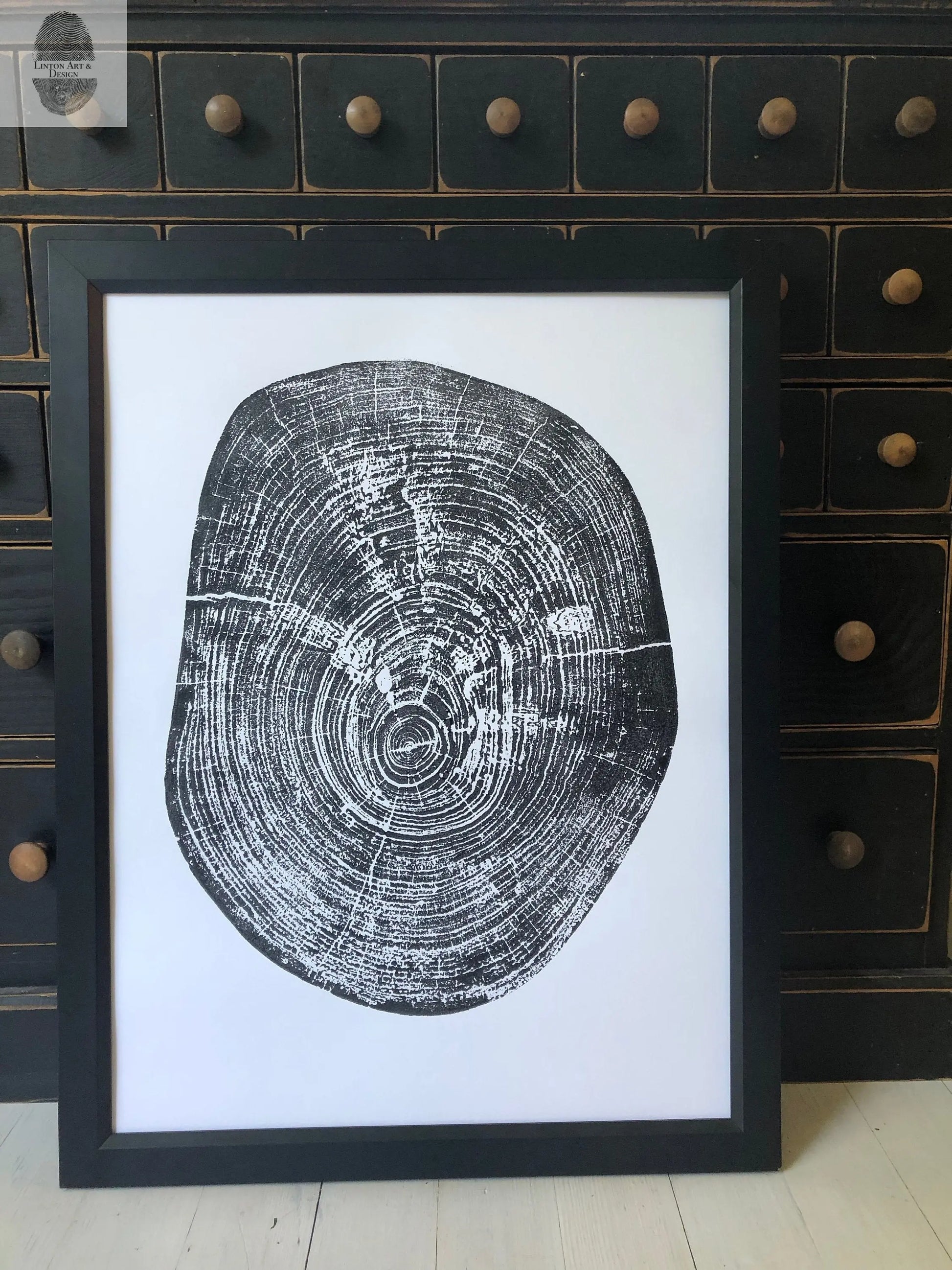 Waco, Texas Pecan - 18x24 print lintonart