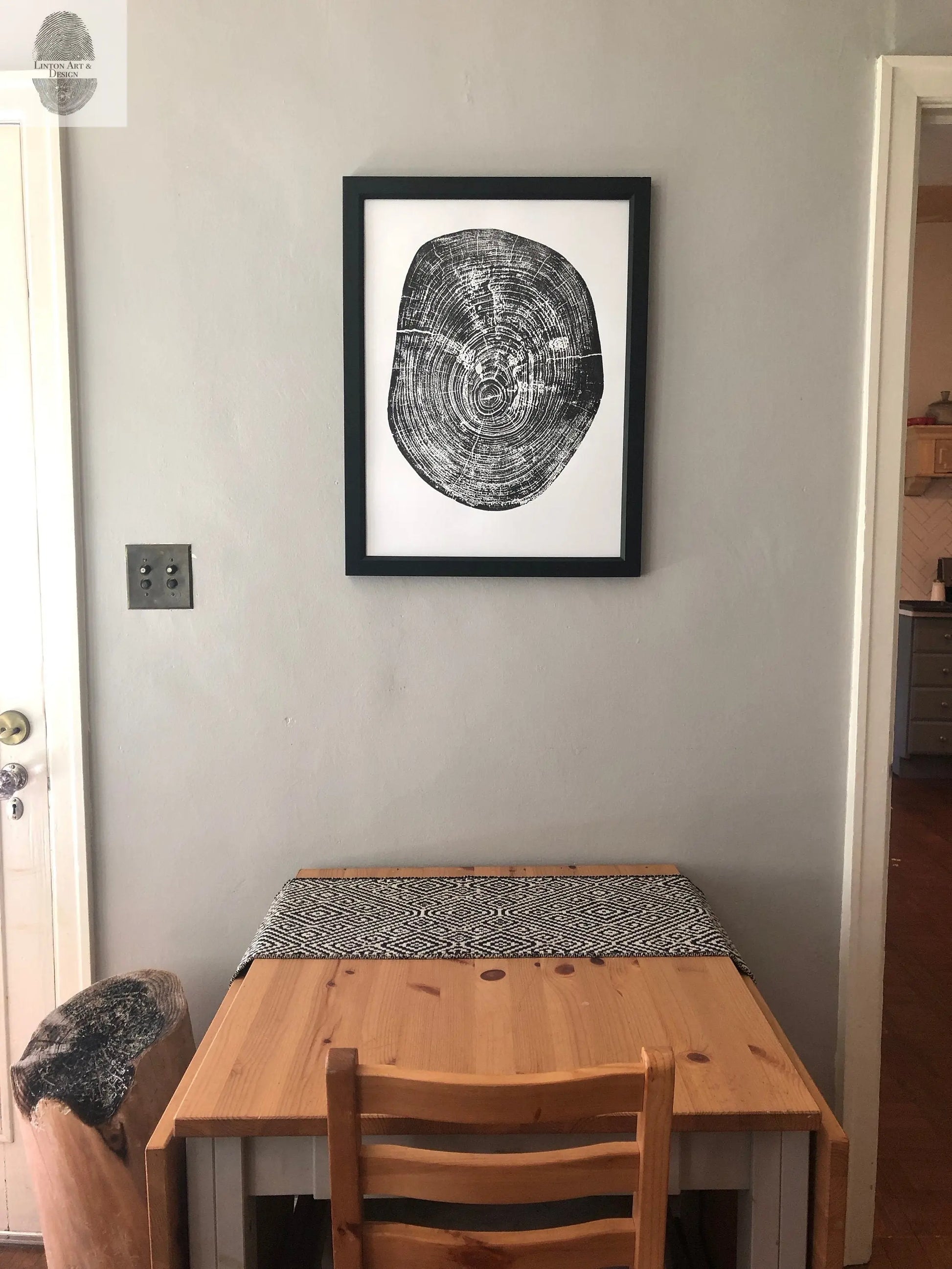 Waco, Texas Pecan - 18x24 print lintonart