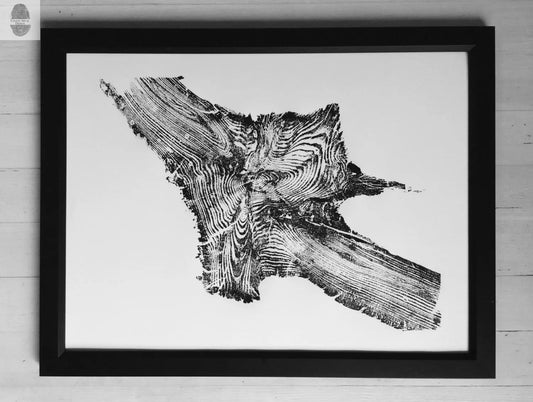 Yellowstone, Woodcut print, Lumber, National Park Art, Wood burning art, Live edge, Modern botanical, Forestry, Signed Original lintonart