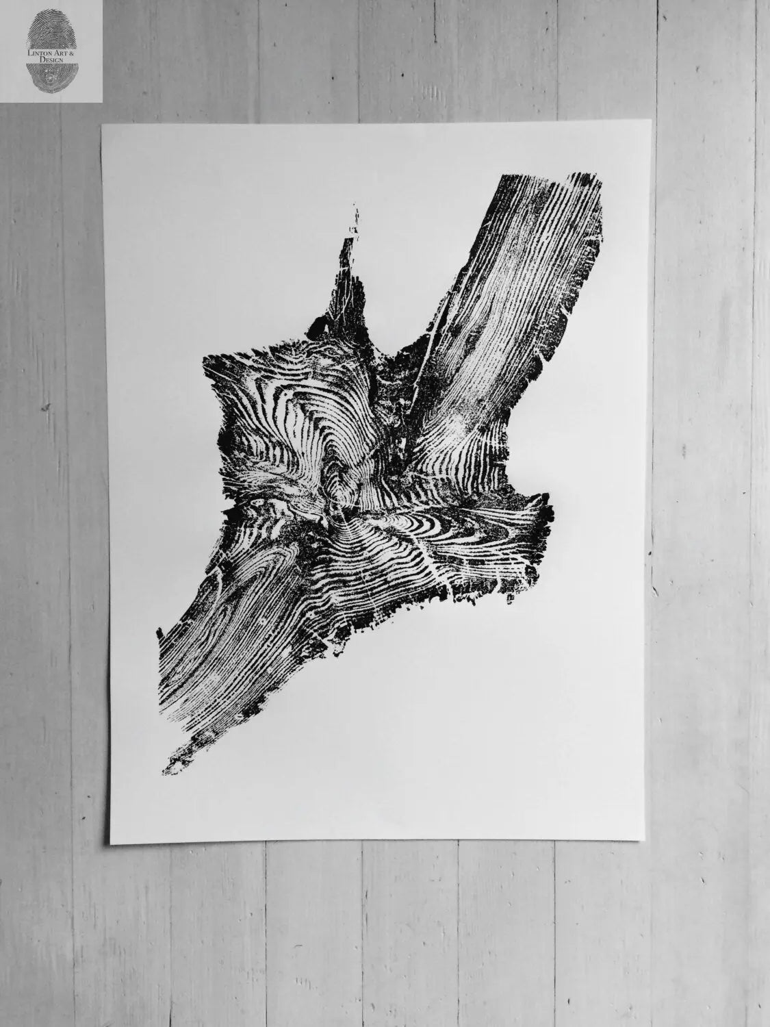 Yellowstone, Woodcut print, Lumber, National Park Art, Wood burning art, Live edge, Modern botanical, Forestry, Signed Original lintonart